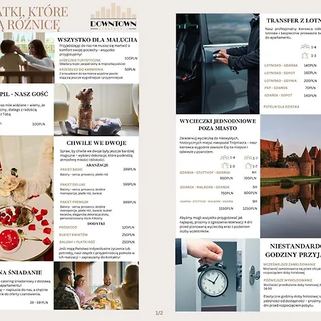 Center Nowa Grobla & Parking By Downtown 公寓 格但斯克