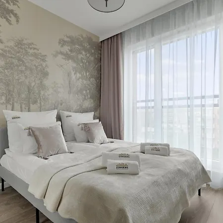 Апартаменты Center Nowa Grobla & Parking By Downtown Гданьск
