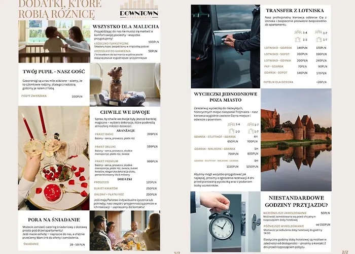 Center Nowa Grobla & Parking By Downtown 公寓 格但斯克